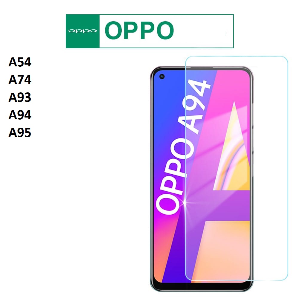 Kính cường lực oppo a54 a74 a93 a94 a95