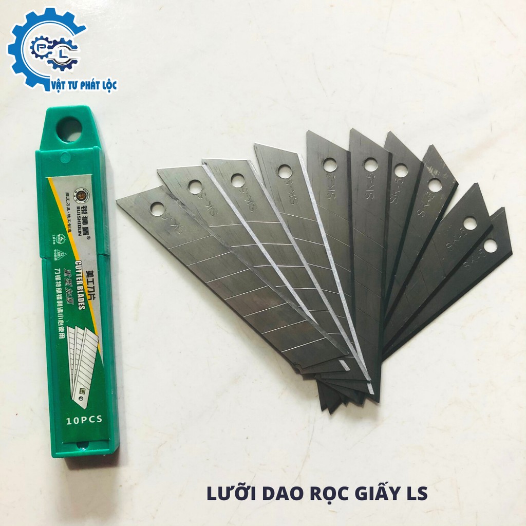Lưỡi dao rọc giấy (10 lưỡi)