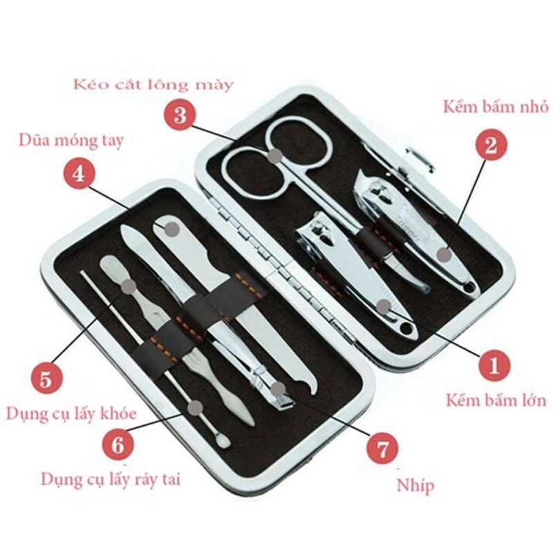 Bộ dụng cụ làm móng 12 món beyeu1688 - by9047