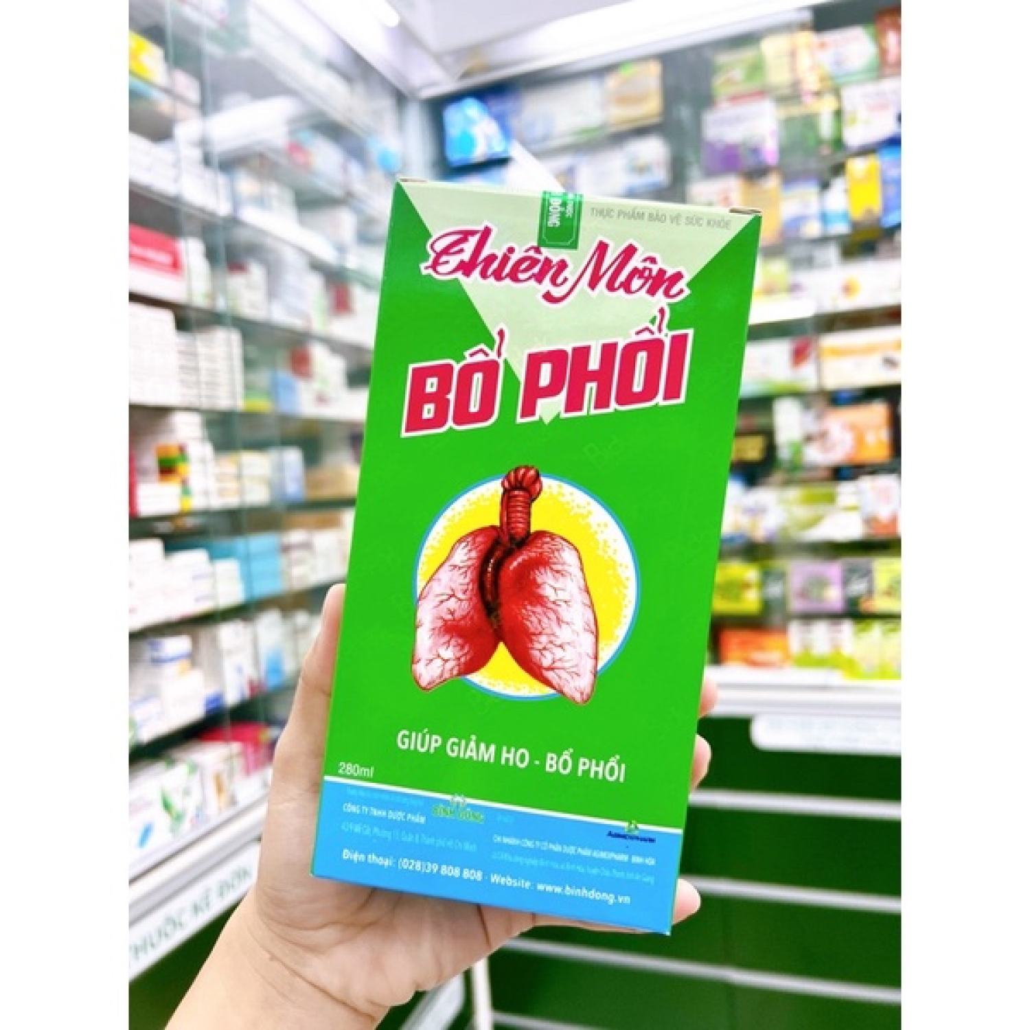 THIÊN MÔN BỔ PHỔI giảm ho long đờm