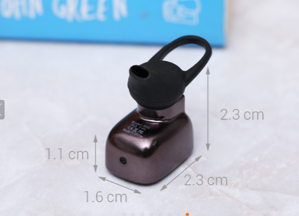 Tai nghe Bluetooth Roman Q5C Đen (Chính hãng)