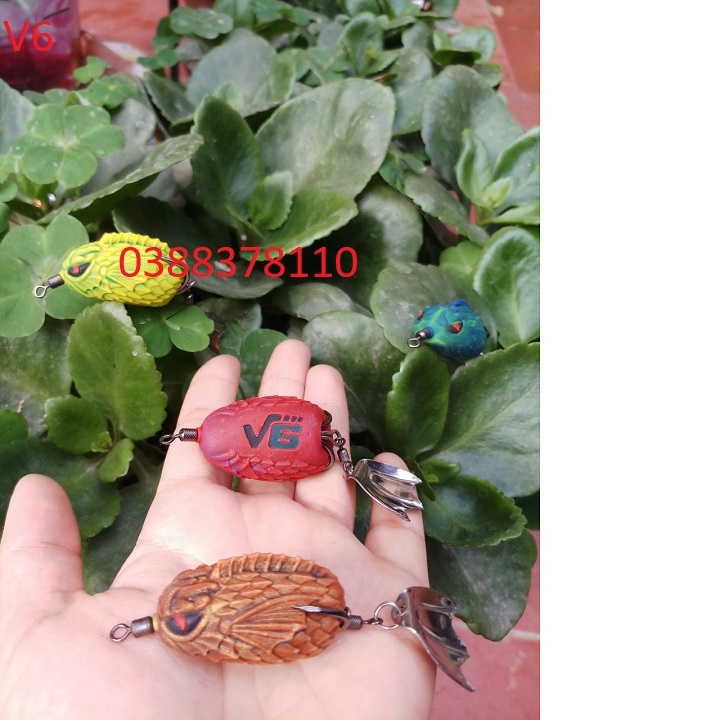 Mồi Câu Cá Hunter V4 - V5 - V6 Hàng Chuẩn Thái Lan