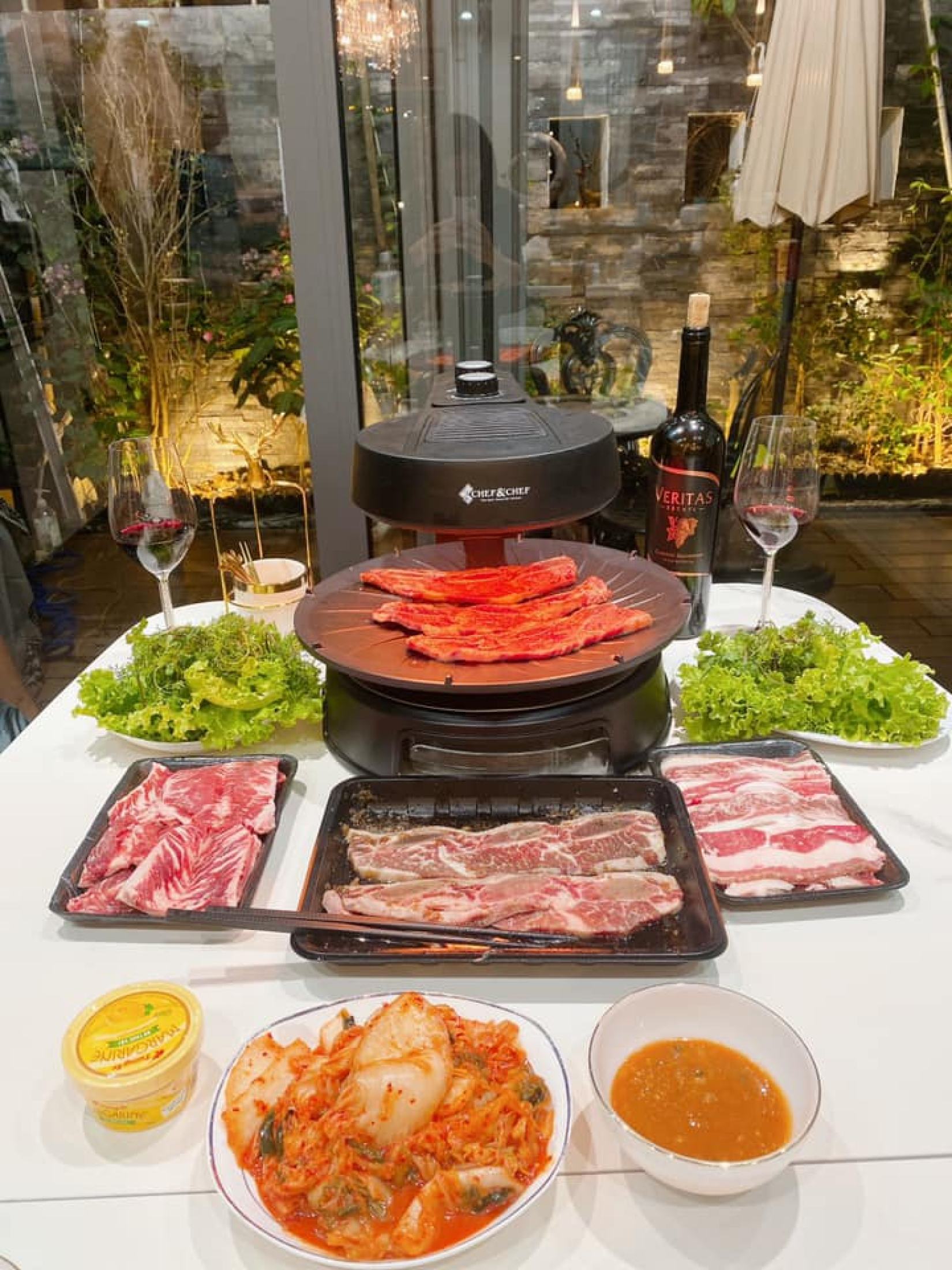 BẾP NƯỚNG CHEF&CHEF BBQ HÚT KHÓI HÀN QUỐC