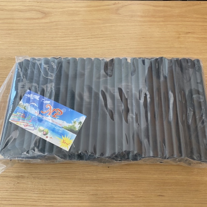 Ống Hút Đen Ngắn Trà Sữa Phi 12 Bịch 500g