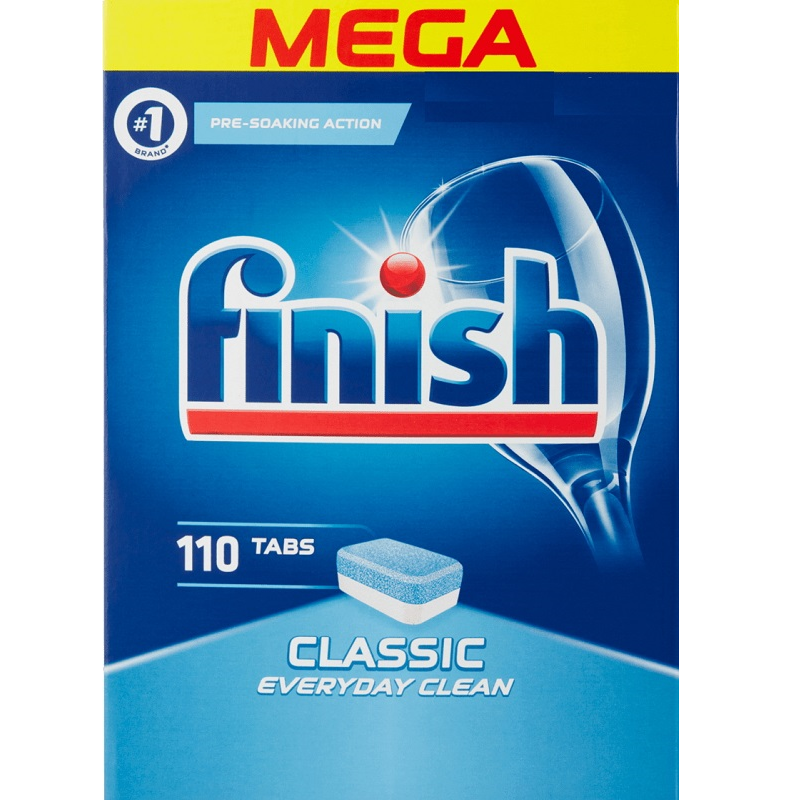 viên rửa chén bát finish classic  hộp 100 v  Đức