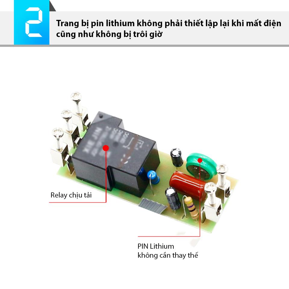 Công tắc hẹn giờ điện tử lập trình THC15A