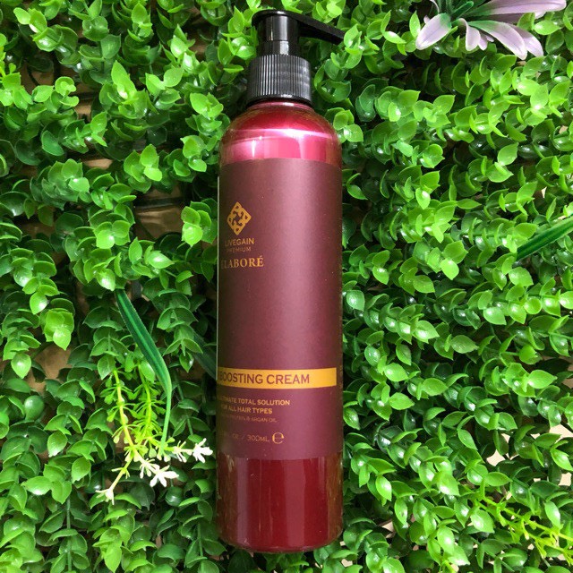 Kem dưỡng tạo kiểu tóc xoăn Livegain Elabore Boosting cream 300ml