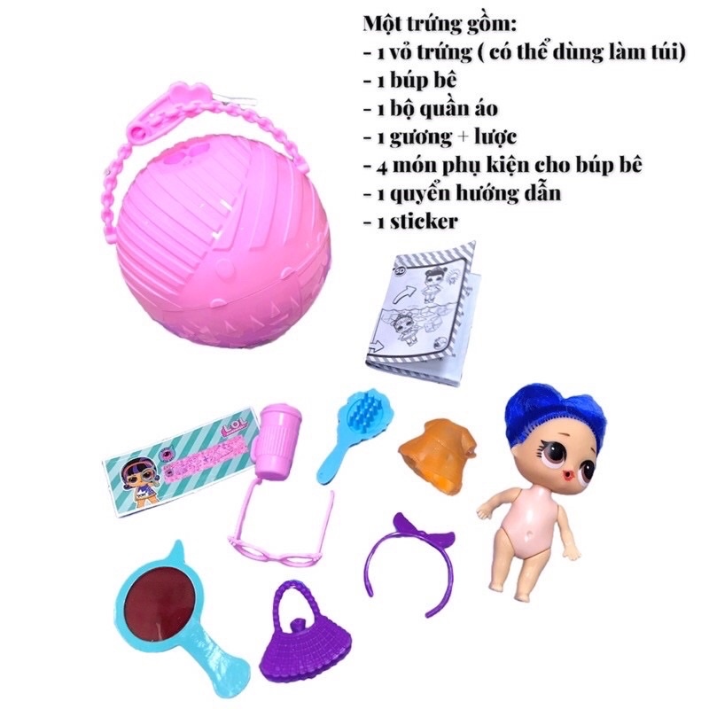 【sẵn sàng】 Đồ chơi trứng bất ngờ LOL