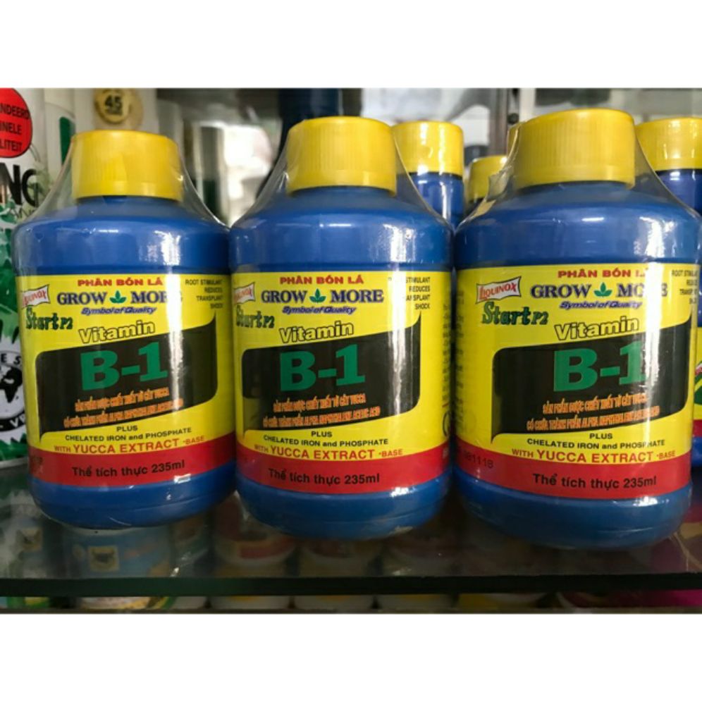 phân bón lá VITAMIN B1 chai 235ml