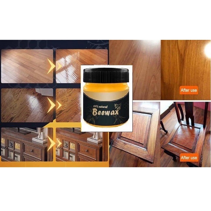 Dầu Sáp ong lau mới đồ gỗ Beewax