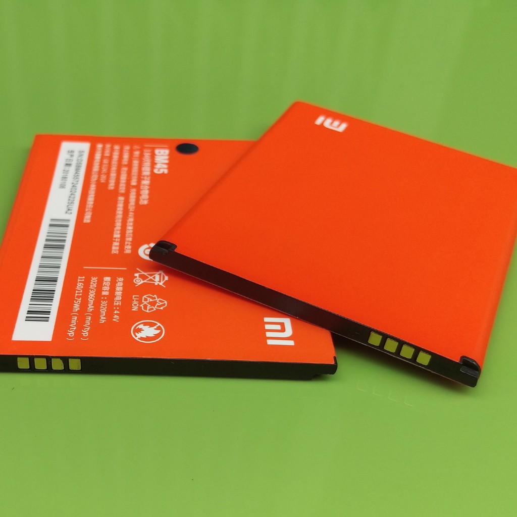Pin Xiaomi Redmi Note 2 (BM45) - CAM KET ZIN CHINH HIEU