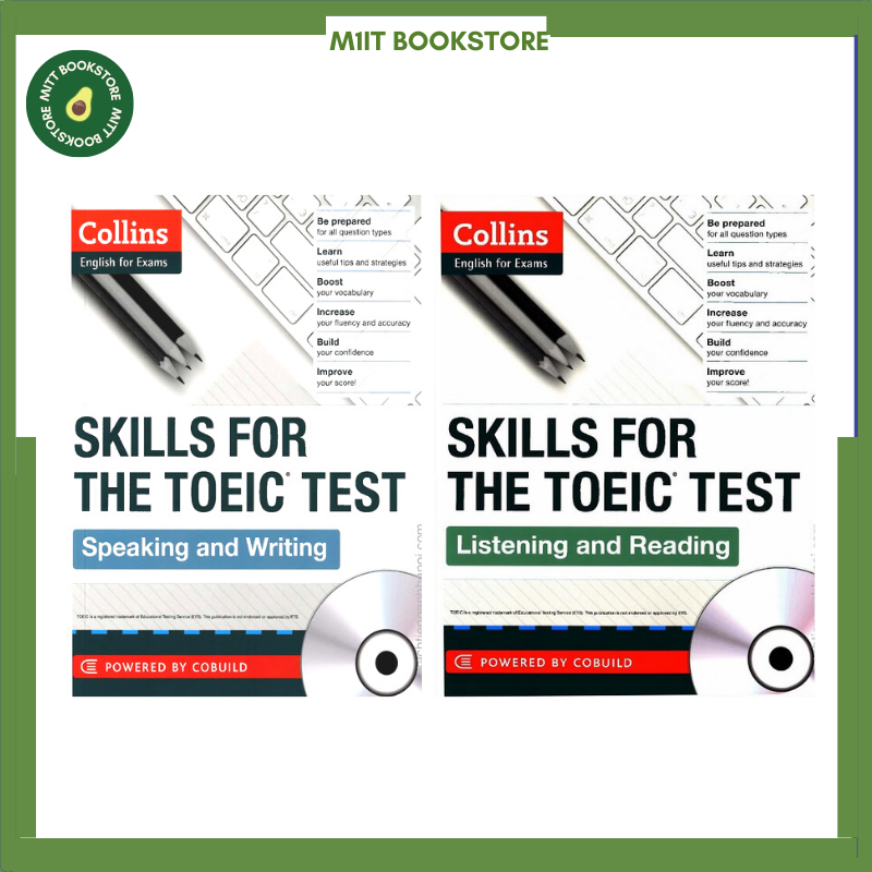 Bộ sách Skills For The TOEIC Test 4 kĩ năng (File nghe được gửi qua mail)