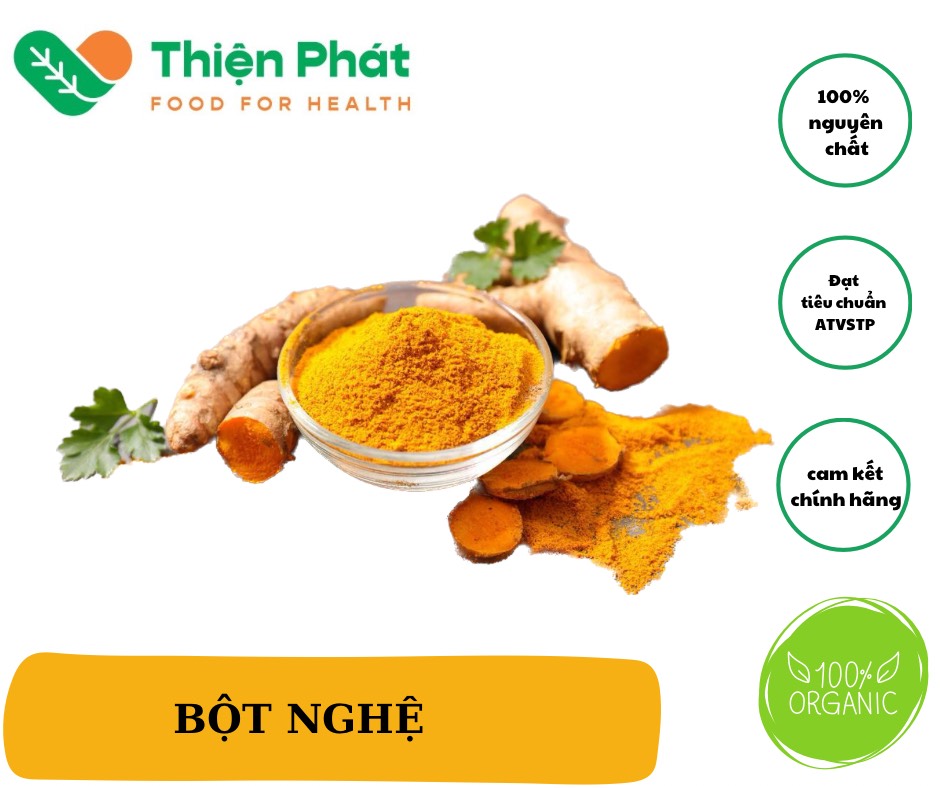 [HCM]Bột Nghệ Nguyên Chất 100%|500G
