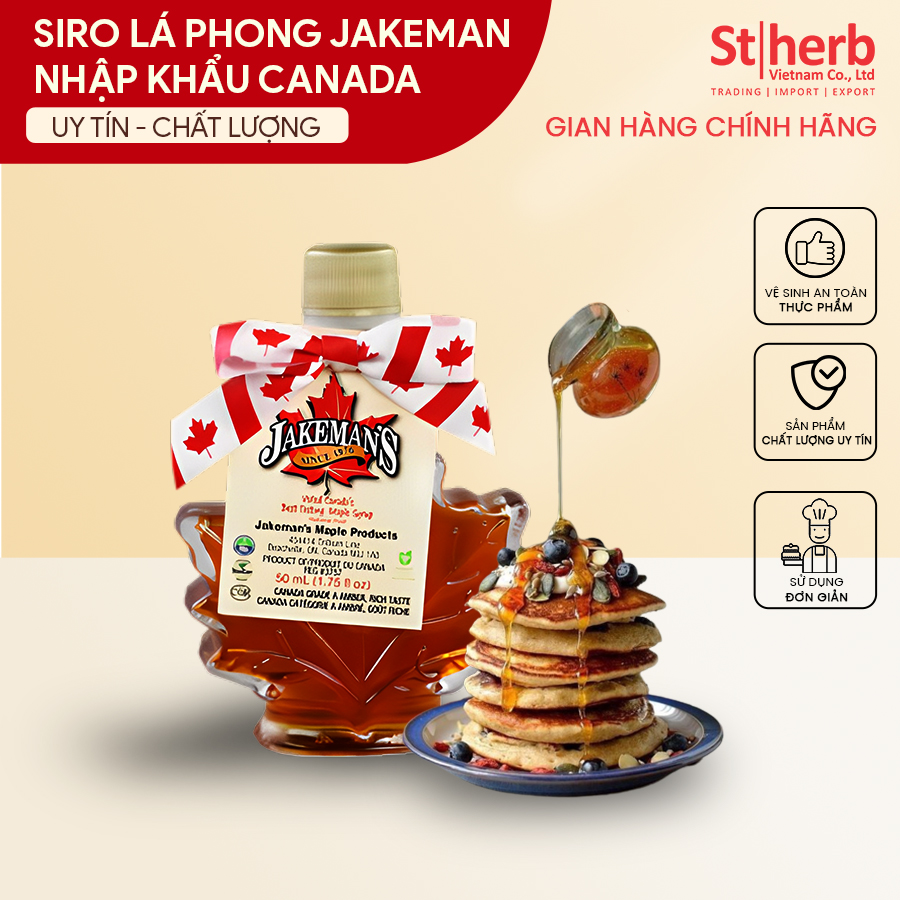 Jakeman's maple syrup 50ml