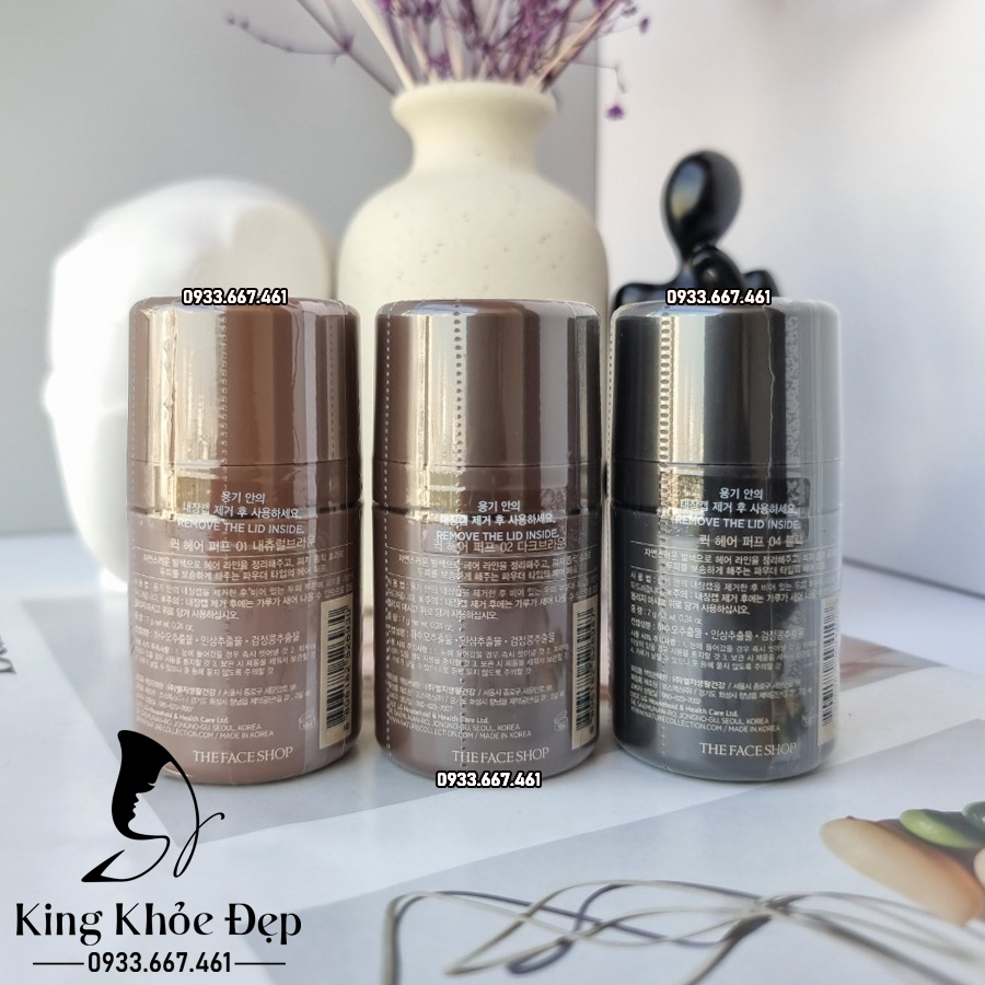 Phấn Che Khuyết Điểm Tóc Quick Hair Puff The Face Shop