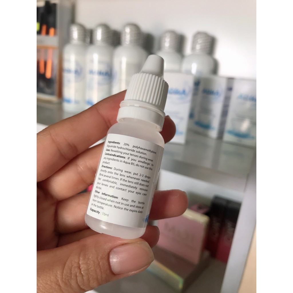 Nhỏ Mắt Lens 15ml Angel Eyes Aqua B5