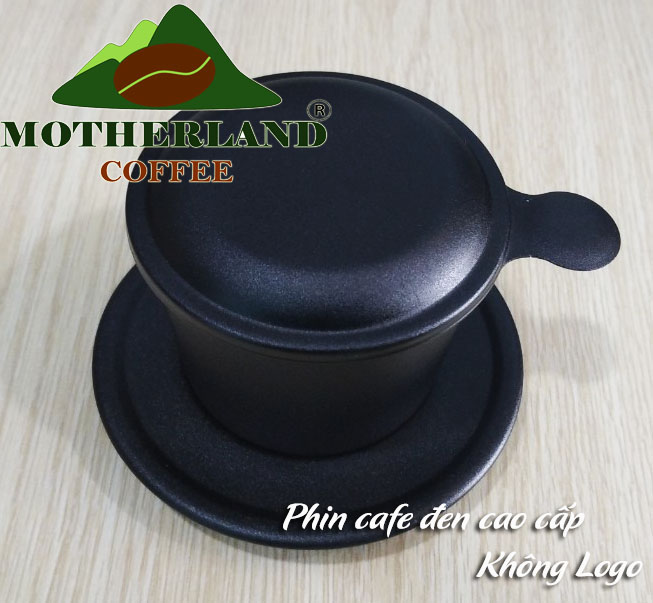 [HCM]Phin pha cà phê cao cấp màu đen không logo