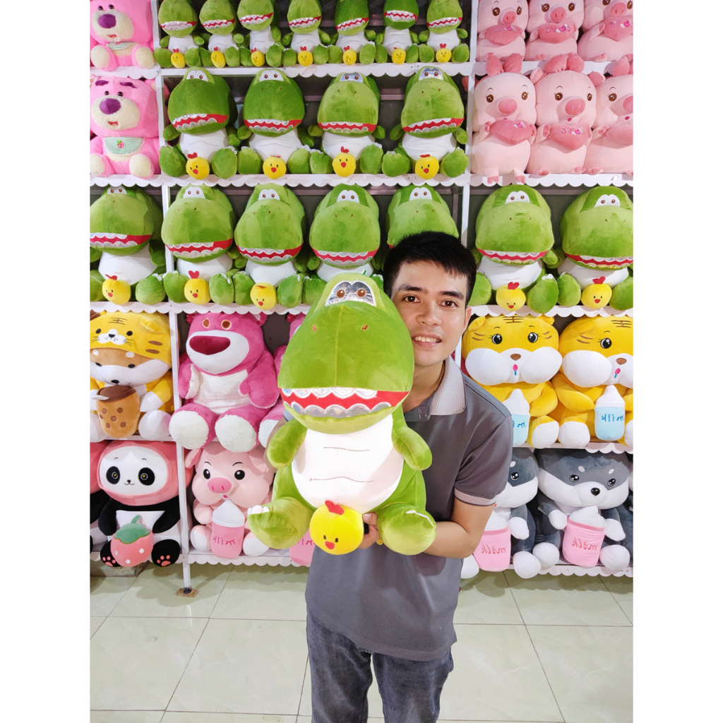 Gấu bông khủng long siêu dẽ thương
