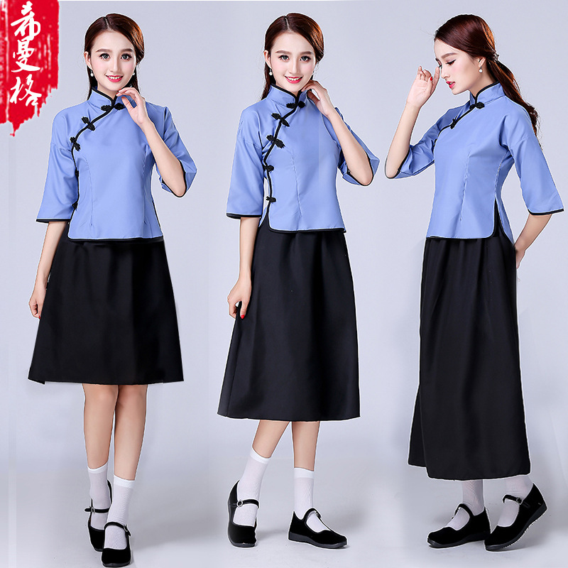 (CÓ SẴN) Trang Phục Nữ Bến Thượng Hải Trang Phục Nữ Sinh Trung Hoa Phù Hợp Cho Các Sự Kiện Chụp Ảnh Quay Video Youtuber