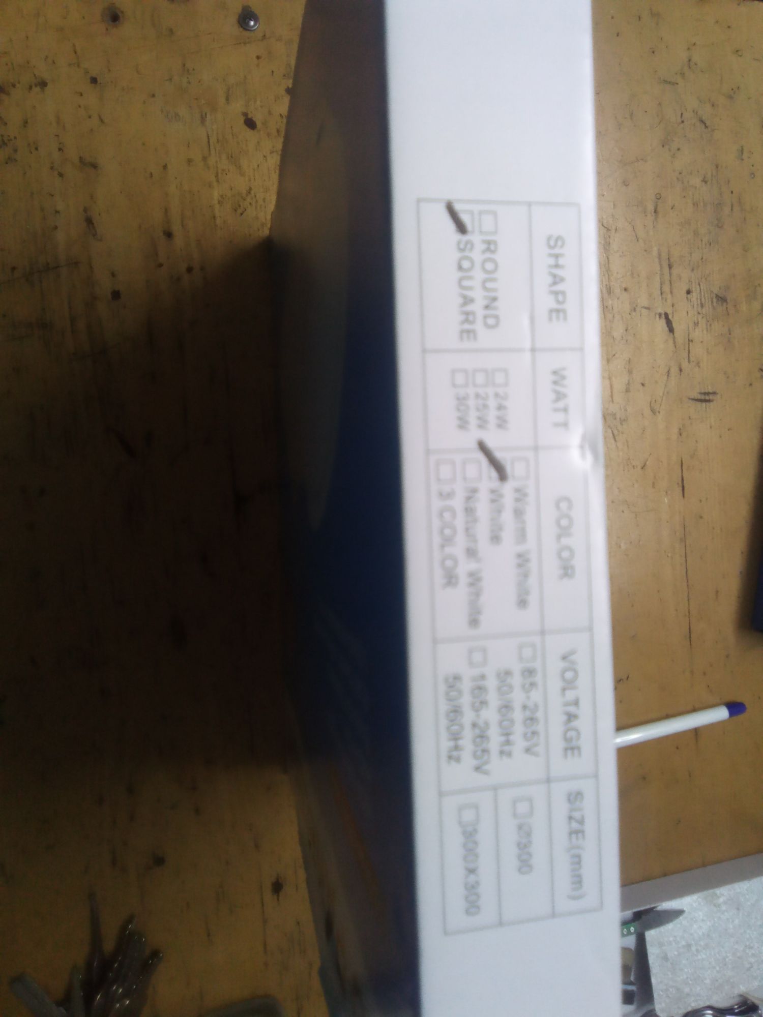 Đèn led ốp trần 24w ánh sáng trắng