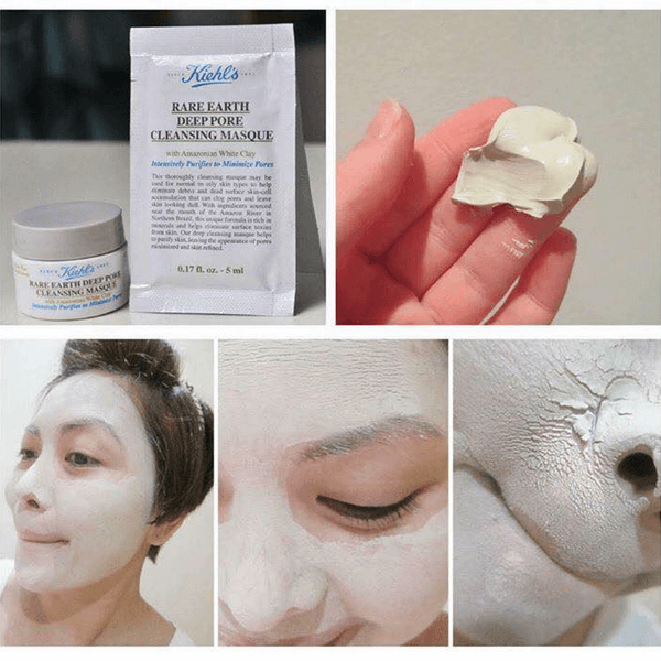 Mặt Nạ Đất Sét Kielh's 14ml - Rare Earth Deep Pore Cleansing Masque