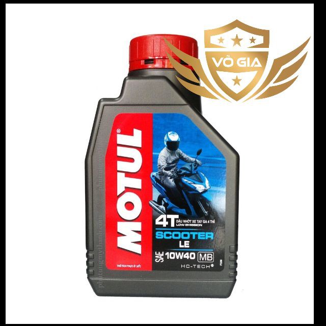 Motul scooter le 10w40 800ml - nhớt xe tay ga cao cấp