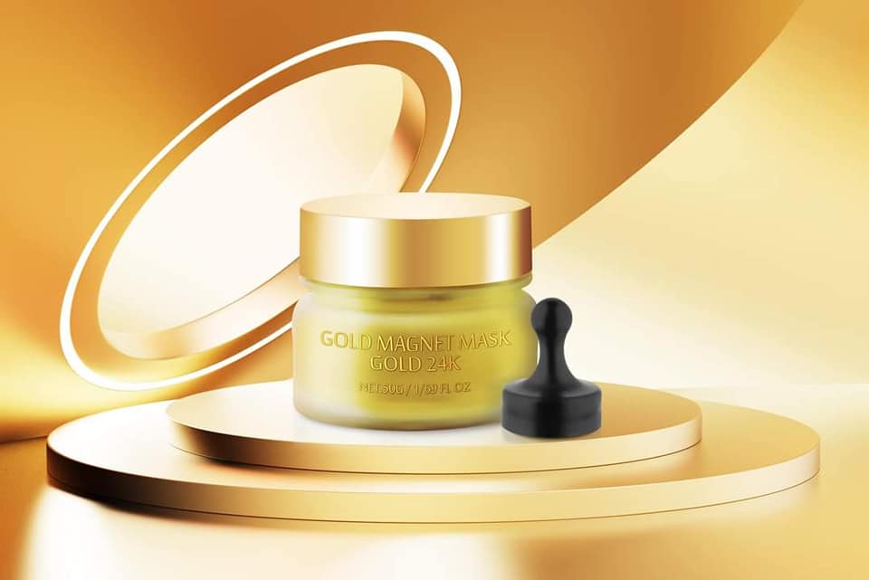 [Chính hãng] mặt nạ vàng từ tính 24k Qlady