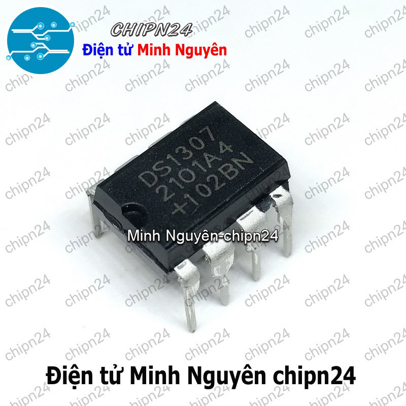 [2 con] (DIP) IC DS1307 DIP-8 (IC thời gian thực RTC) - HH000334