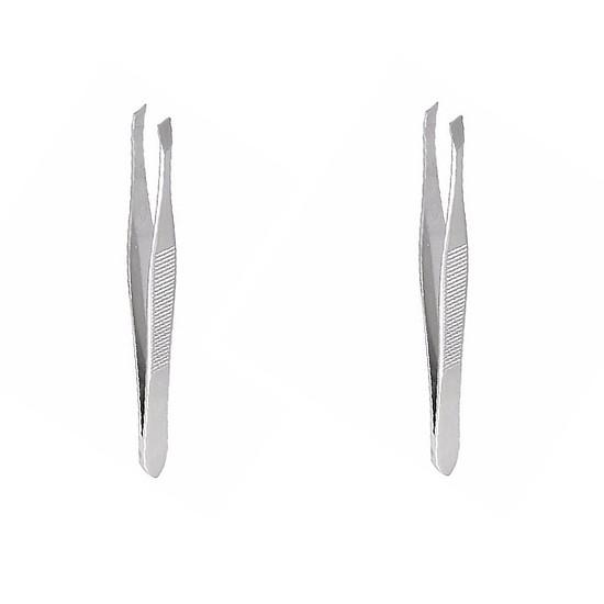 Set 2 Nhíp nhổ tóc bạc nhỏ gọn tiện dụng