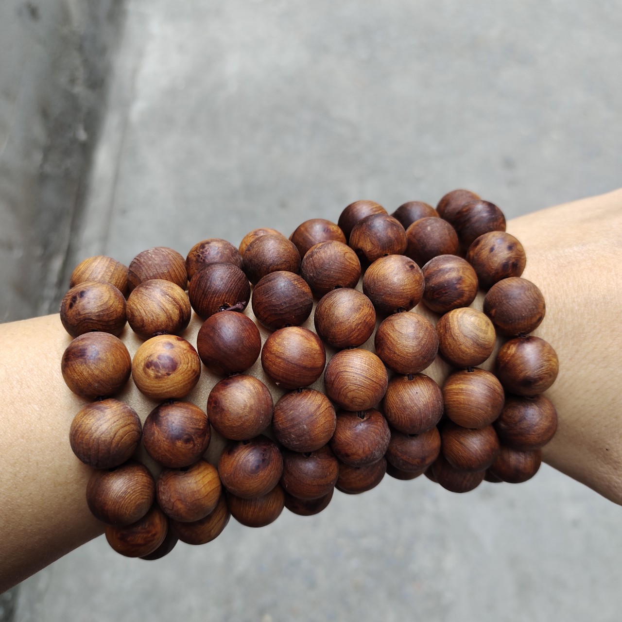 vòng tay gỗ ngọc am thơm 14ly