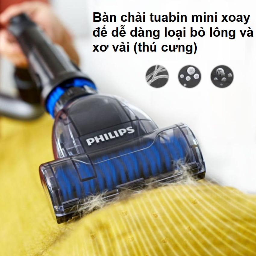 Philips PowerPro active fc8632 serial 5000 vacuum cleaner power 1700W