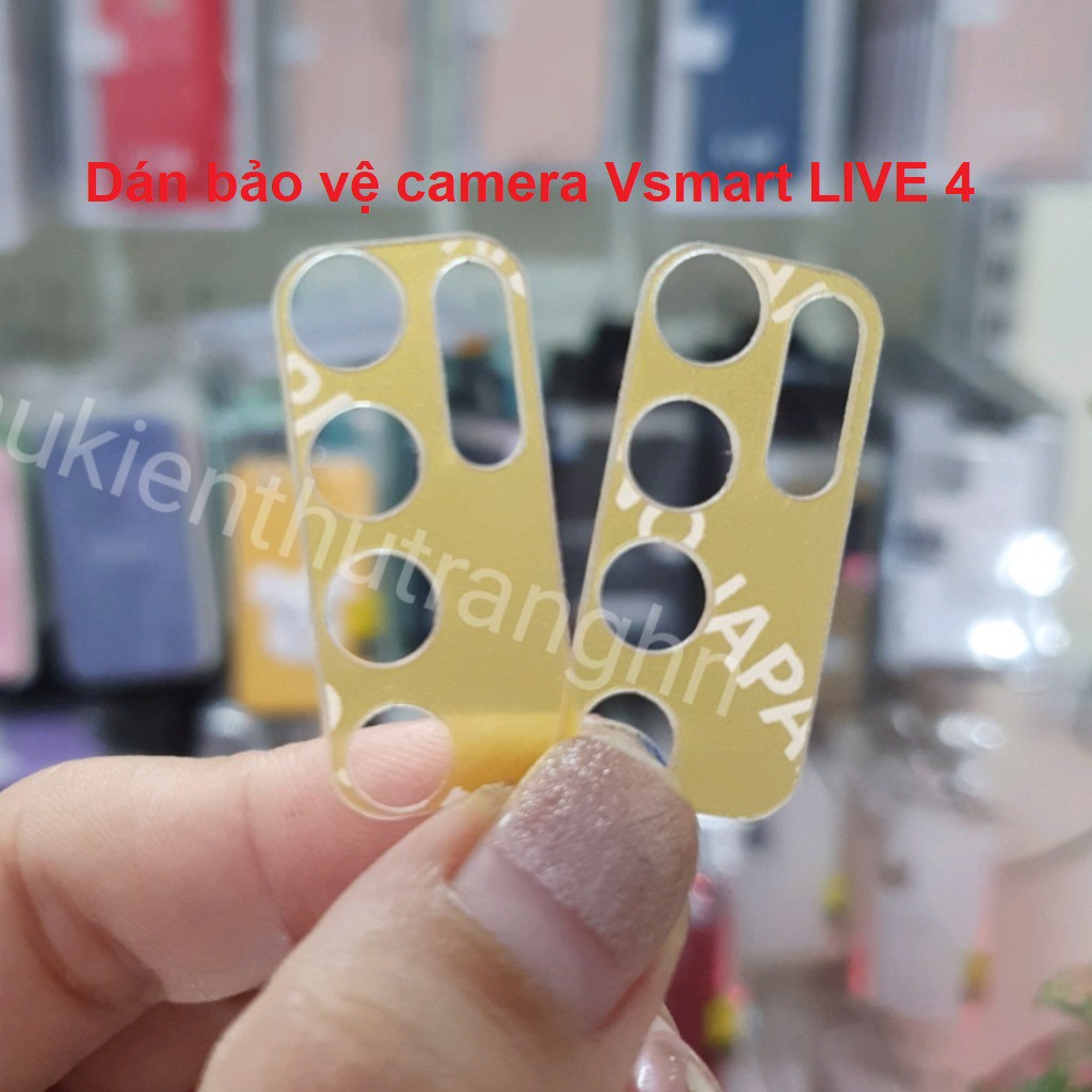 Dán bảo vệ camera Vsmart LIVE 4 chống trầy xước bụi bẩn