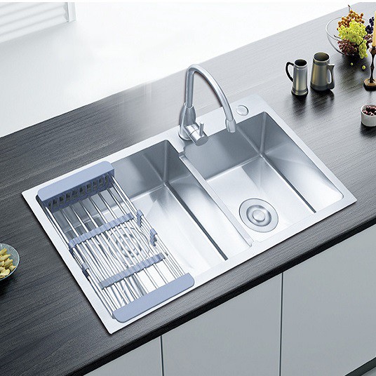 Chậu rửa bát inox 304 xịn đúc dày chống ồn | Lazada.vn