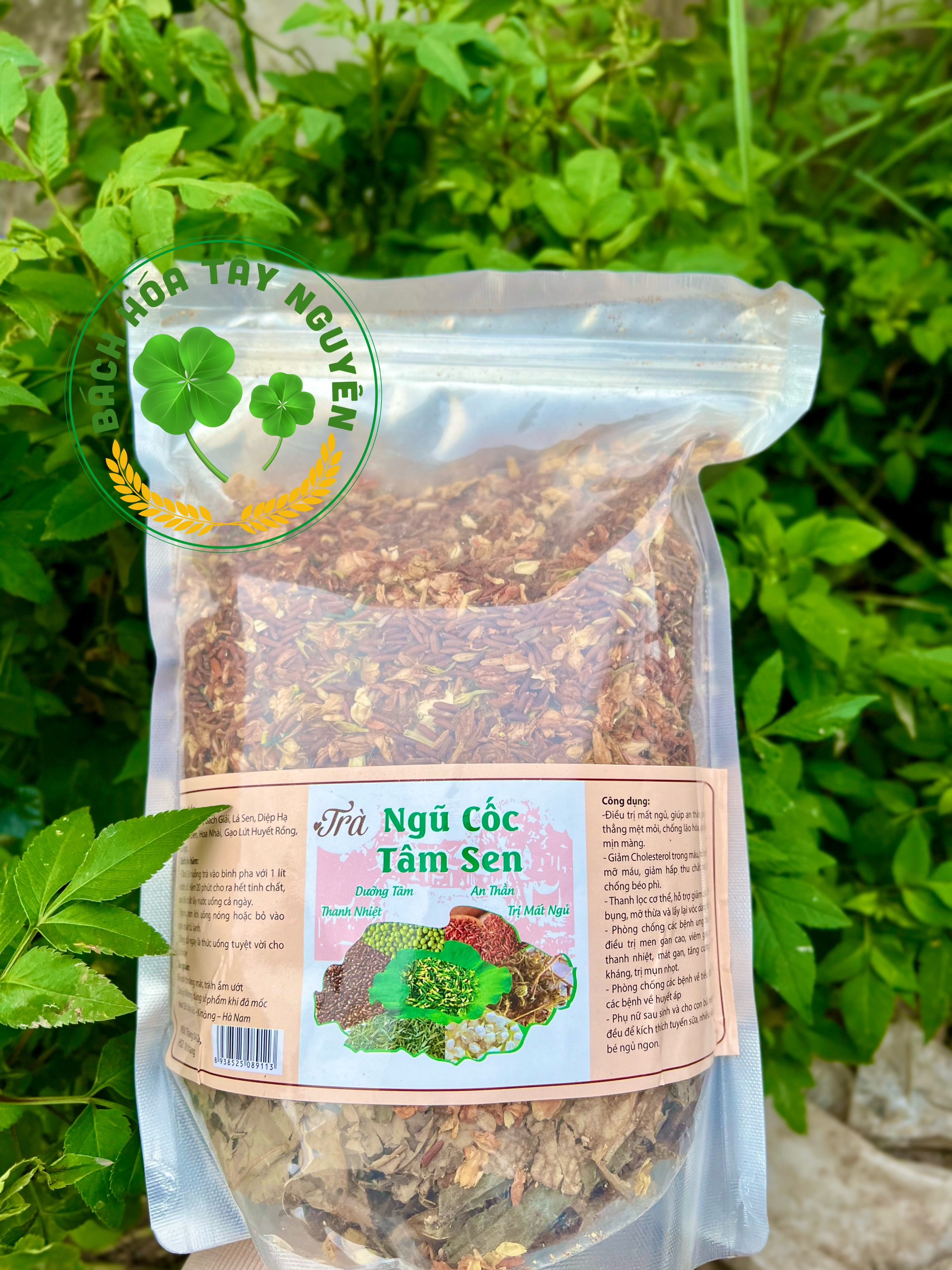 Trà Ngũ Cốc Tâm Sen Mát Gan Giải Nhiệt Túi 1kg