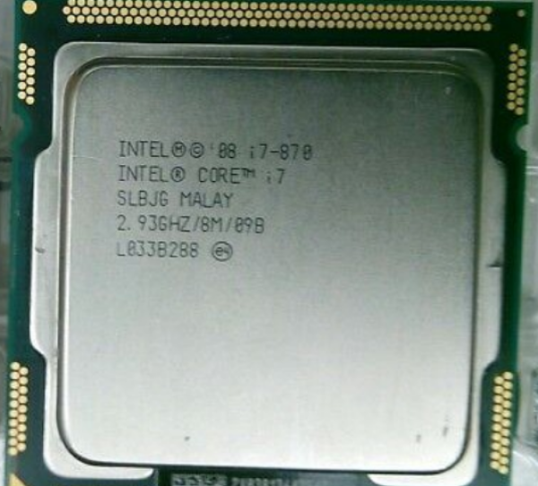 CPU Core I7 870  socket 1156