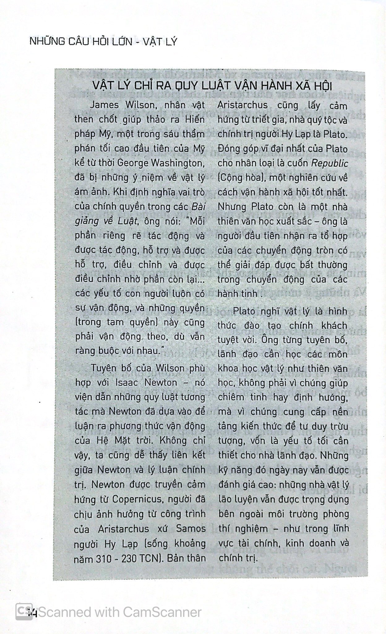 Những Câu Hỏi Lớn Vật Lý