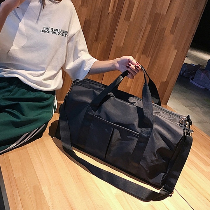 ⚡ SIÊU PHẨM ⚡ BALO DU LỊCH TRƠN ĐEN nhiều ngăn cỡ lớn - thời trang trẻ trung cá tính (có sẵn) S0