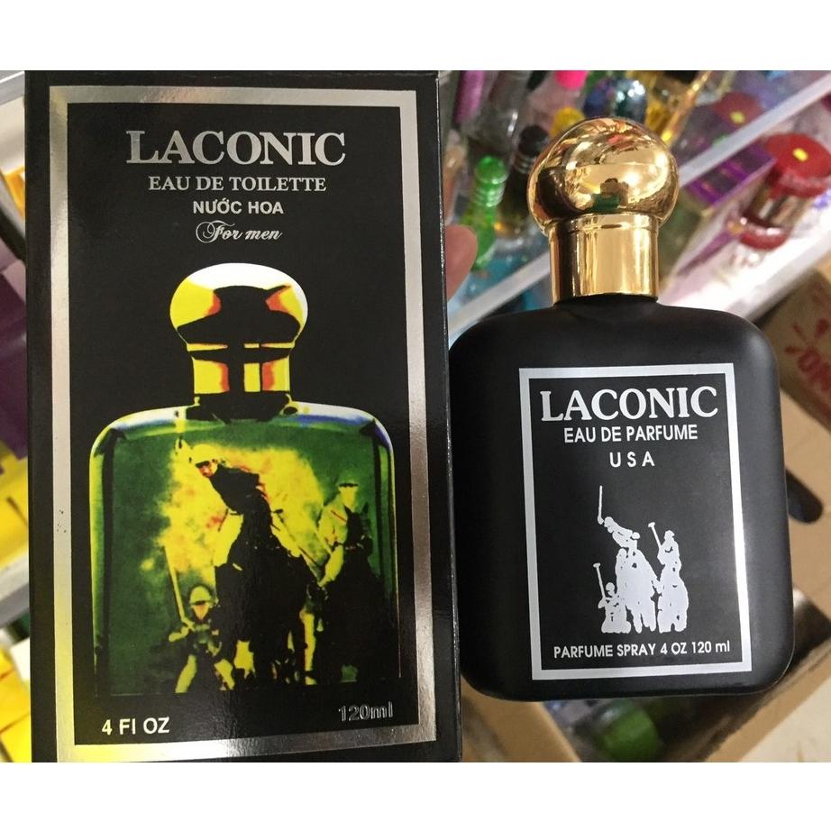 nước hoa Laconic 120ml chai đen