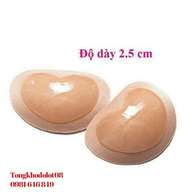 MIẾNG DÁN ĐỘN NGỰC SILLICON