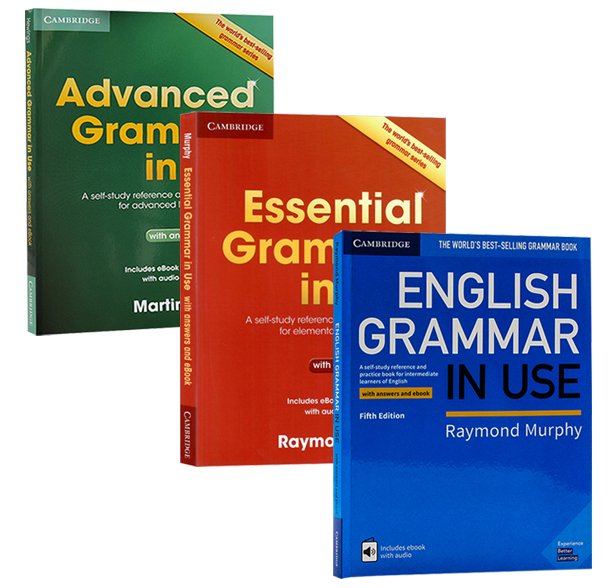 Bộ nhập english grammar in use 3q in màu (kèm link audio và answer key)