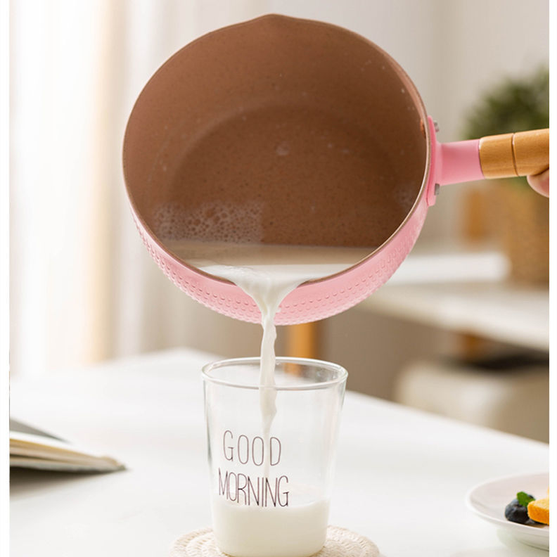 Chảo lòng sâu chống dính vân đá kích thước 18cm