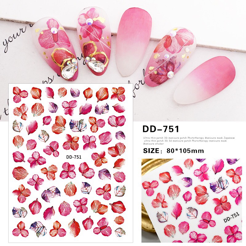 Sticker Dán Móng Nhiều Mẫu Hot - Naill937