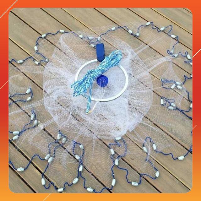 Chài cước rút bung 3m-3m6-4m2-4m8 docaucagiangnam