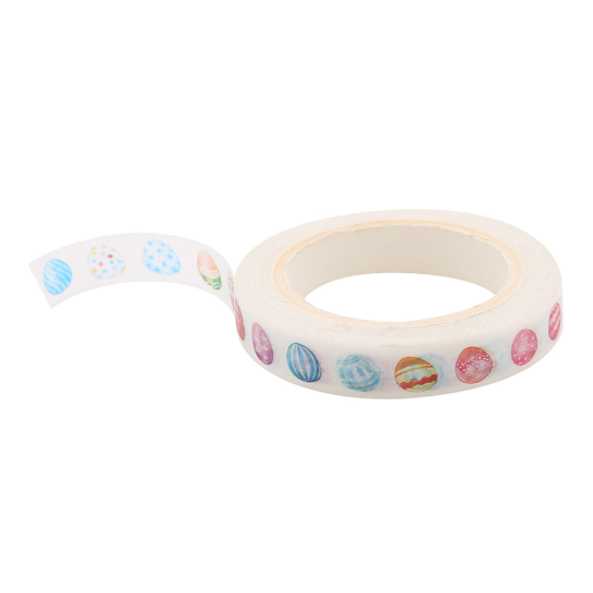 [HCM]Băng Keo Giấy Trang Trí Washi Tape - Happy Easter