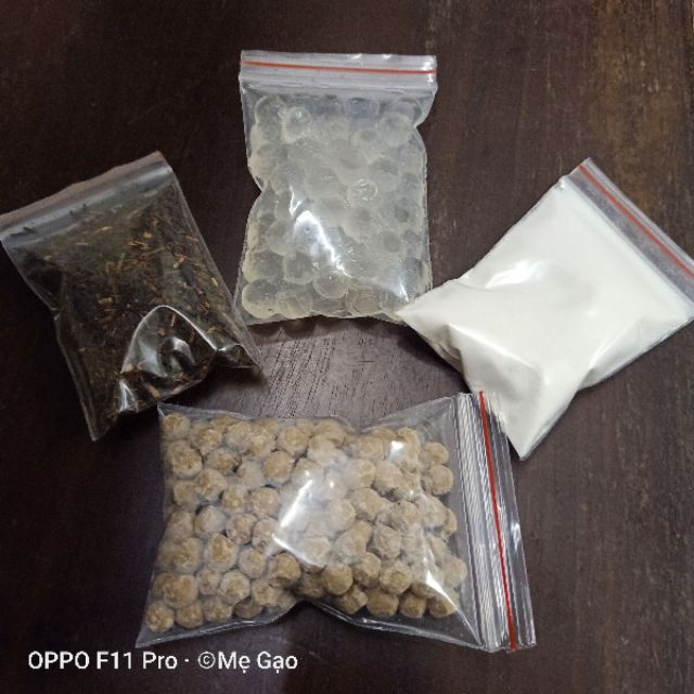Set Hồng Trà Sữa Chân Châu Trắng ( Đen )Trà King - Set Full