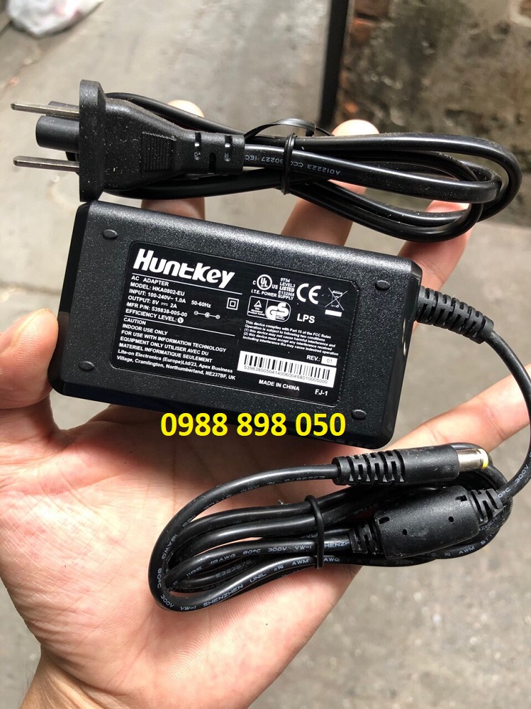 Adapter DC 8v 2a huntkey