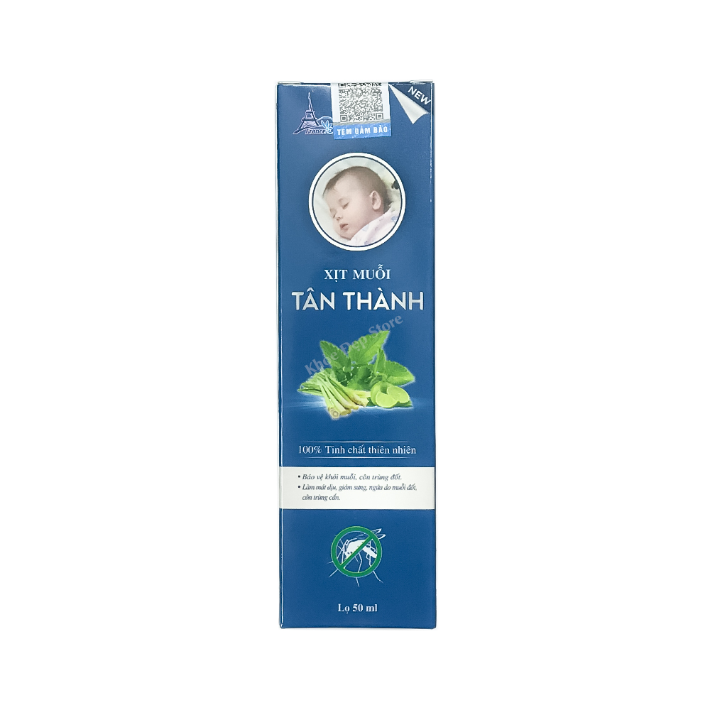 Xịt chống muỗi Tân Thành - Chai 50ml
