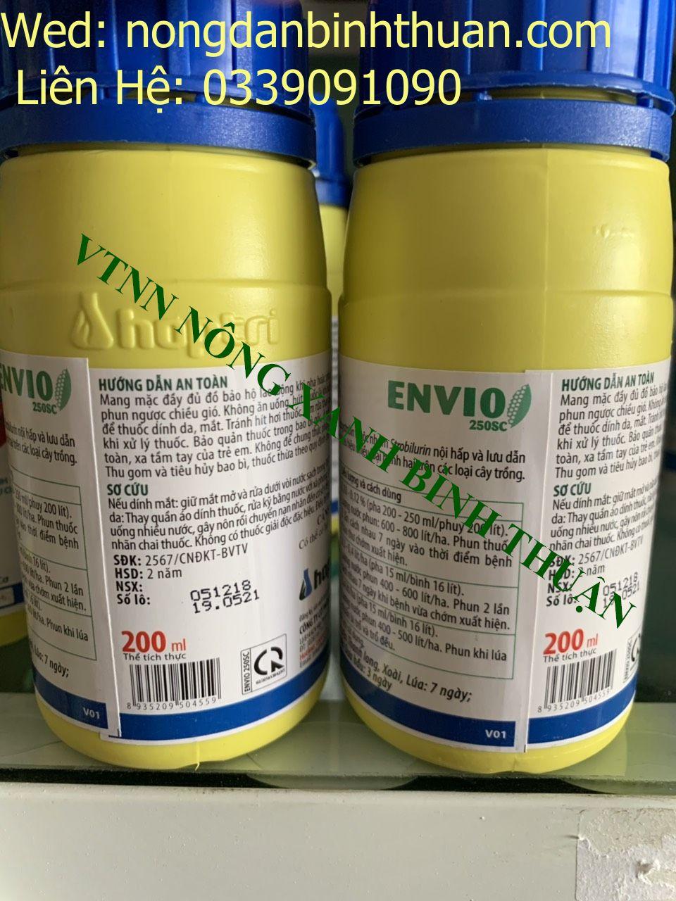 Thuốc trừ Đốm Nâu Thanh Long ENVIO 250EC