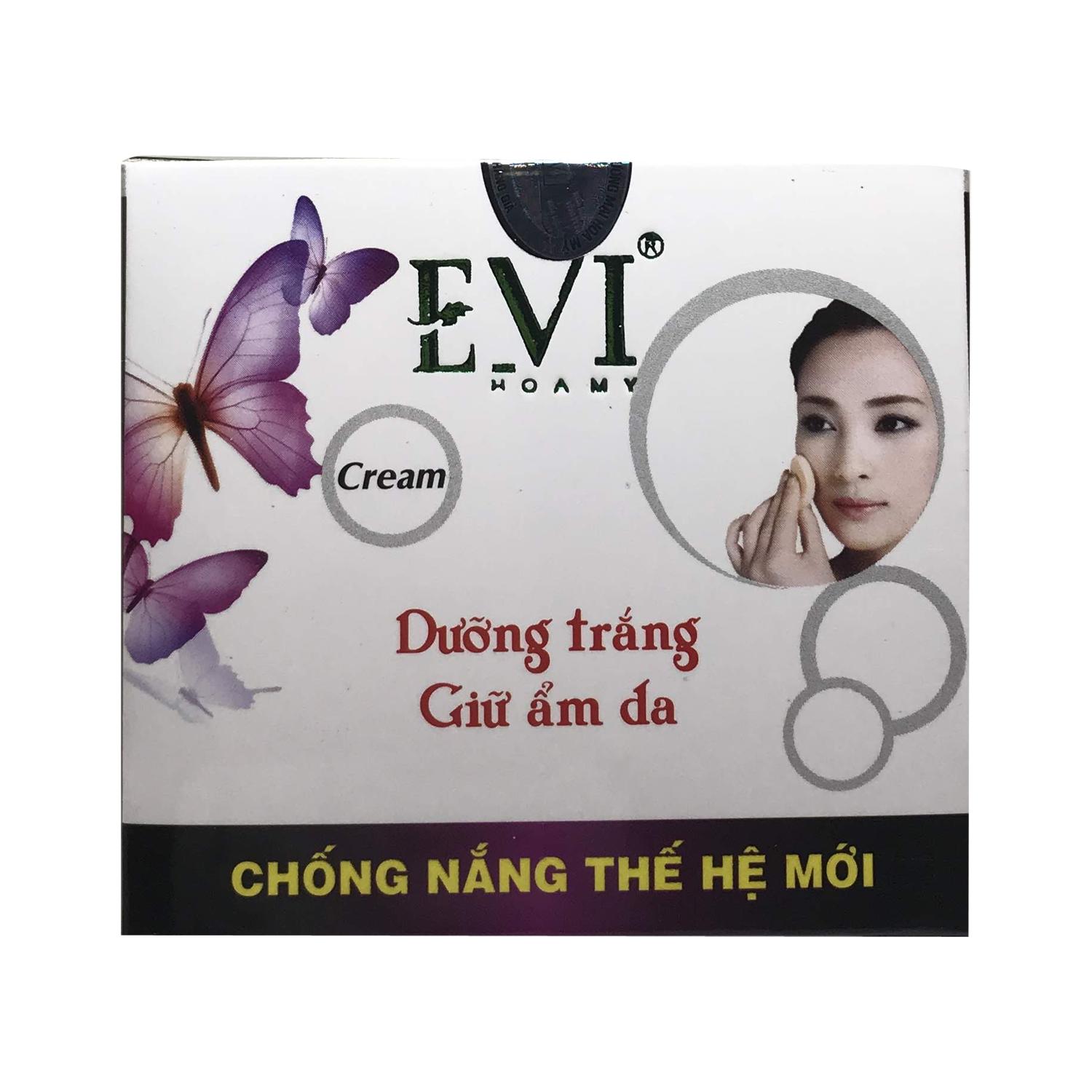[HCM]KEM DƯỠNG TRẮNG GIỮ ẨM DA EVI 30G