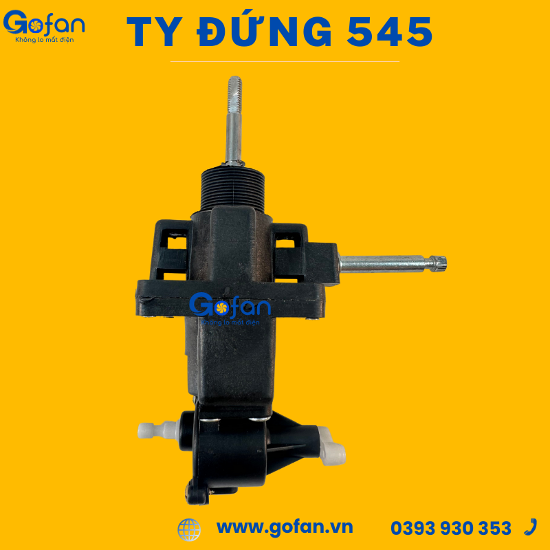 Đầu quạt 12V DC- Ty Đứng